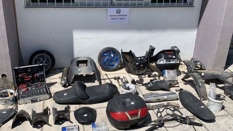 Θεσσαλονίκη: Έκλεβε μηχανάκια και τα έκανε ανταλλακτικά