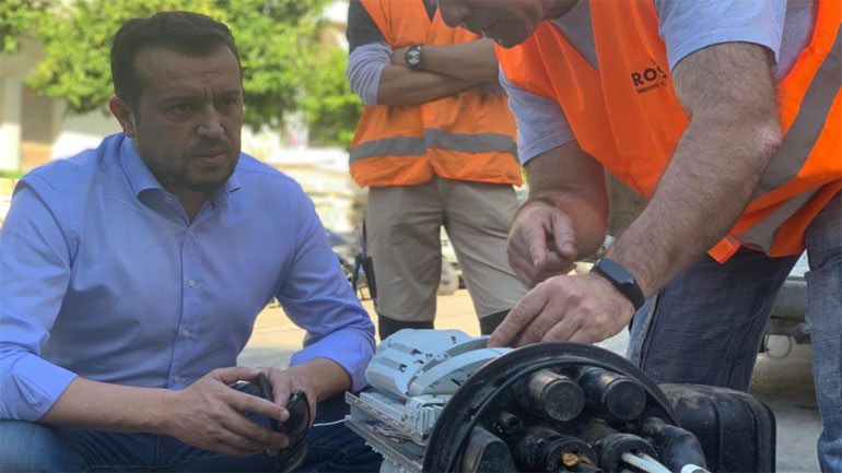 Παππάς στο Κερατσίνι: Επενδύσεις 4 δισ. για δίκτυα νέας γενιάς