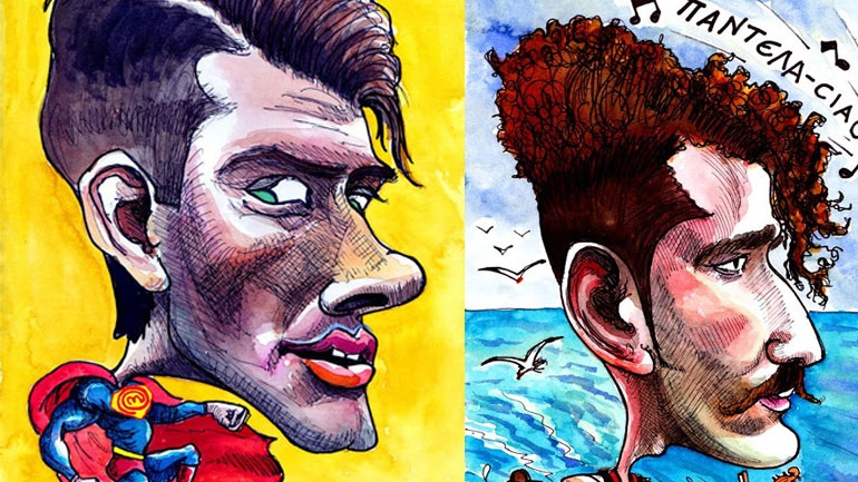 Διάσημος ζωγράφος δημιούργησε τα σκίτσα των πρωταγωνιστών του Master Chef 3! Διάσημος ζωγράφος δημιούργησε τα σκίτσα των πρωταγωνιστών του Master Chef 3!