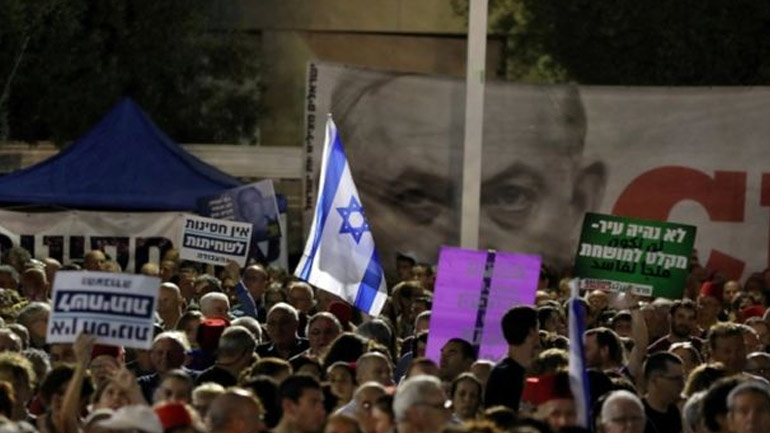 Ισραήλ: Χιλιάδες διαδηλωτές εναντίον του Νετανιάχου