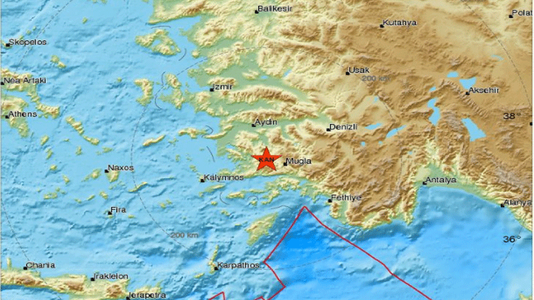 Σεισμική δόνηση 4R στη δυτική Τουρκία