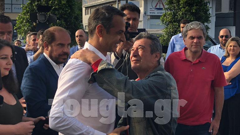 Στην Πειραιώς ο Κ. Μητσοτάκης – Τα πρώτα σχόλια για τα exit polls