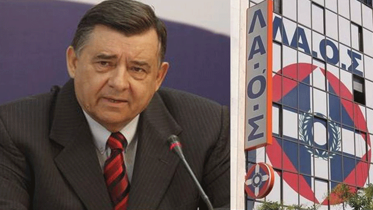 Καρατζαφέρης: «Ο ΛΑ.Ο.Σ ανοίγει τον δρόμο στη νέα γενιά»
