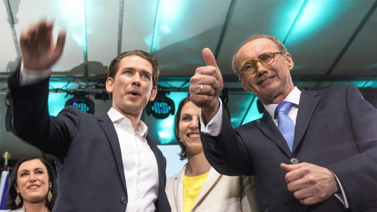 Αυστρία: Πρώτο το κόμμα του Κουρτς με ποσοστό 35,4%