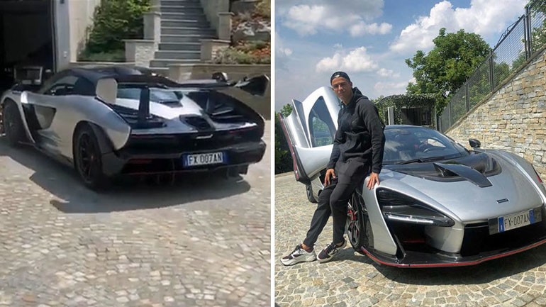 Ο Ρονάλντο απέκτησε το «διαμάντι» της McLaren Ο Ρονάλντο απέκτησε το «διαμάντι» της McLaren