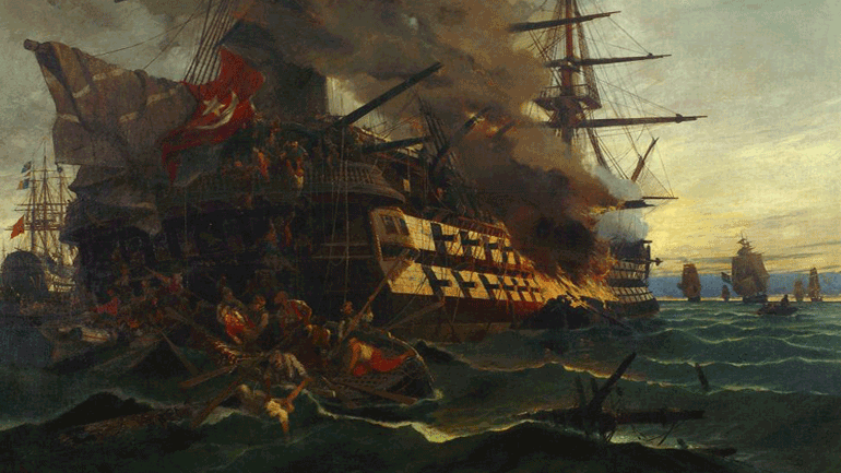 Σαν σήμερα διεξήχθη η Ναυμαχία της Ερεσού Σαν σήμερα διεξήχθη η Ναυμαχία της Ερεσού