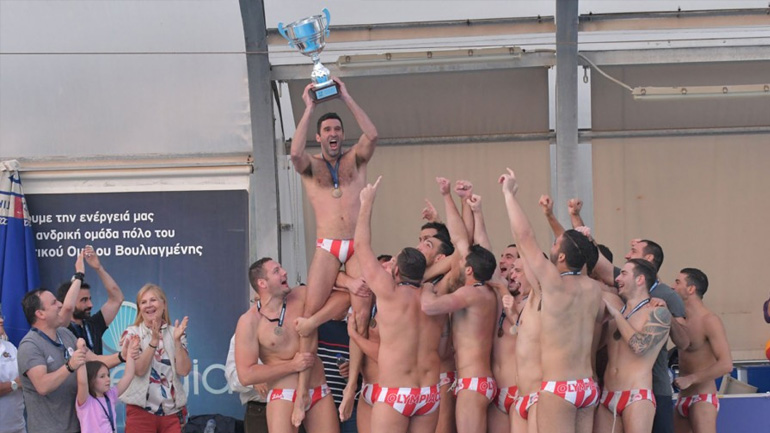 Πόλο: Πρωταθλητής ο Ολυμπιακός, 11-7 τη Βουλιαγμένη