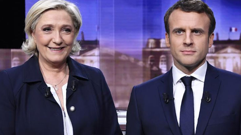 Η Λεπέν επικρατεί κατά 0,9% έναντι του Μακρόν στο τελικό αποτέλεσμα της κάλπης