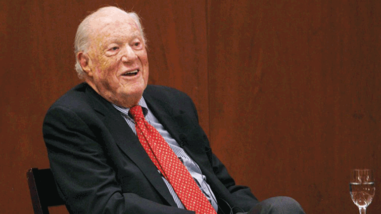 Πέθανε ο Ρόμπερτ Μπέρνσταϊν, ιδρυτής του Human Rights Watch