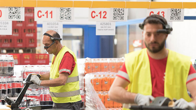 Επαυξημένη πραγματικότητα χρησιμοποιεί πλέον η Coca-Cola Τρία Έψιλον στη διαχείριση αποθήκης