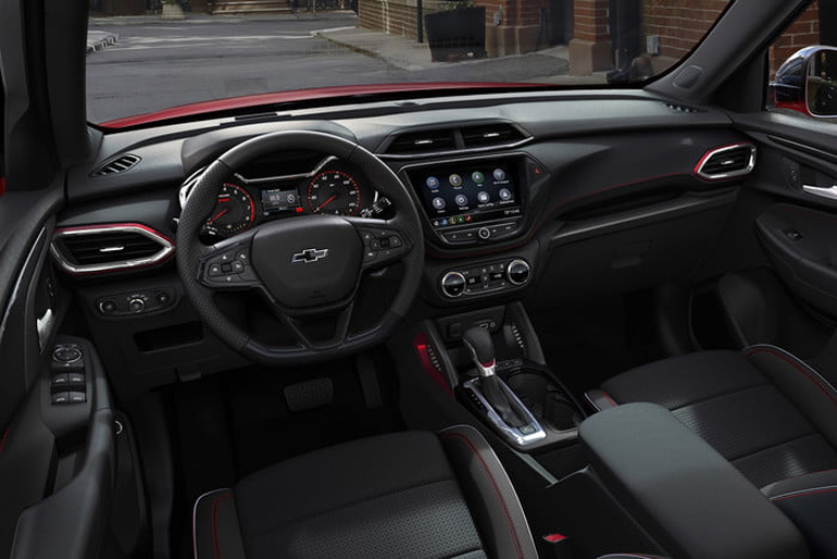 Το εσωτερικό του Chevrolet Trailblazer