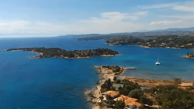 Πτήση μη επανδρωμένου αεροσκάφους με 4G γύρω από το Πόρτο Χέλι