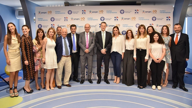 Η διοίκηση και στελέχη του ΟΠΑΠ