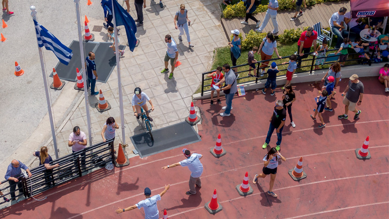 Μεγάλη συμμετοχή σε φιλανθρωπικό αγώνα Τριάθλου