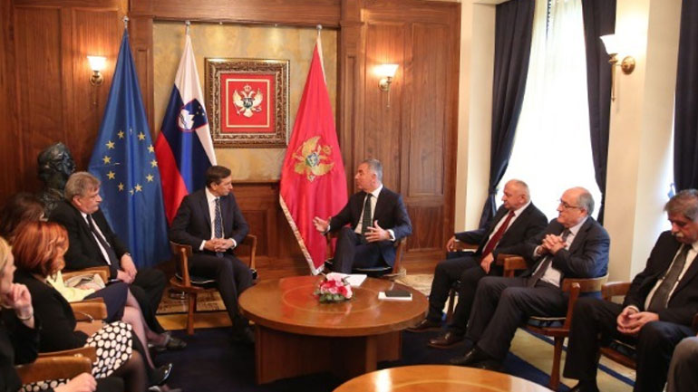 Θετικά μηνύματα από την επίσκεψη του Σλοβένου προέδρου στο Μαυροβούνιο