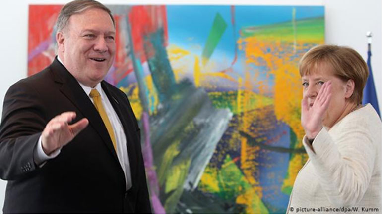 Ο Πομπέο στο Βερολίνο