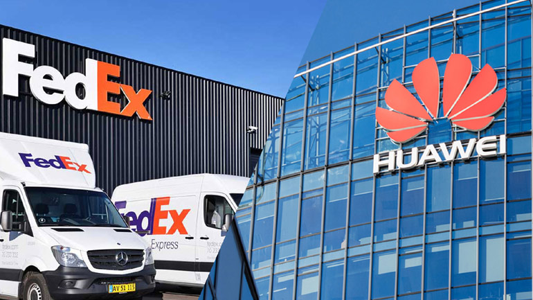 Κίνα: Η Huawei εξετάζει το πλαίσιο της συνεργασίας της με την FedEx Corp