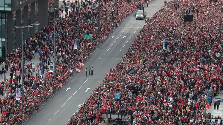 Αποθέωση για τους πρωταθλητές Ευρώπης