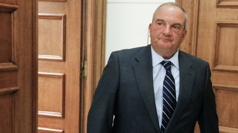 Άσκησε το εκλογικό του δικαίωμα ο πρώην πρωθυπουργός Κ. Καραμανλής