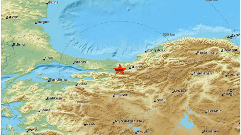 Σεισμική δόνηση 4,5R στη δυτική Τουρκία