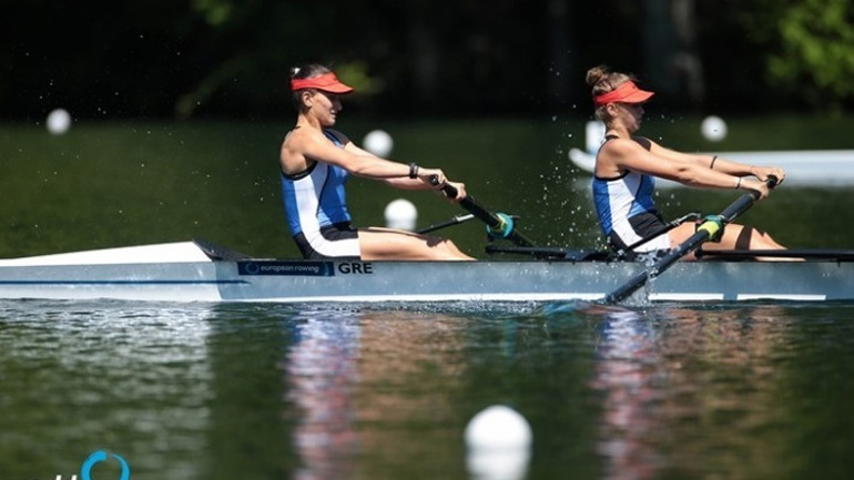 Κωπηλασία: 5η θέση για Κυρίδου και Μπούρμπου στο Ευρωπαϊκό