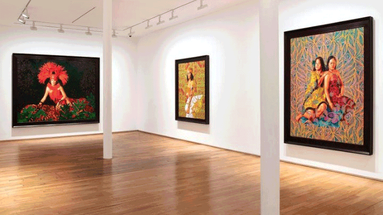 Ο Κεχίντε Ουάιλι στην έκθεση «Tahiti» έρχεται αντιμέτωπος με τον Πολ Γκογκέν