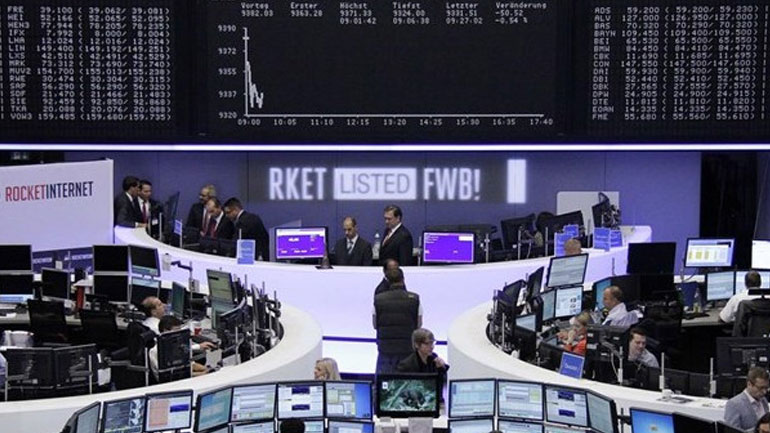 Πτώση στις ευρωαγορές