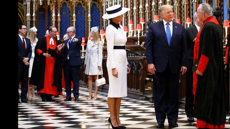 Το βρετανικό στυλ της Μελάνια Τραμπ