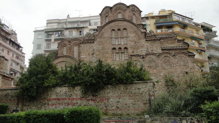 Διάρρηξη στον Ιερό Ναό του Αγίου Παντελεήμονα στο κέντρο της Θεσσαλονίκης