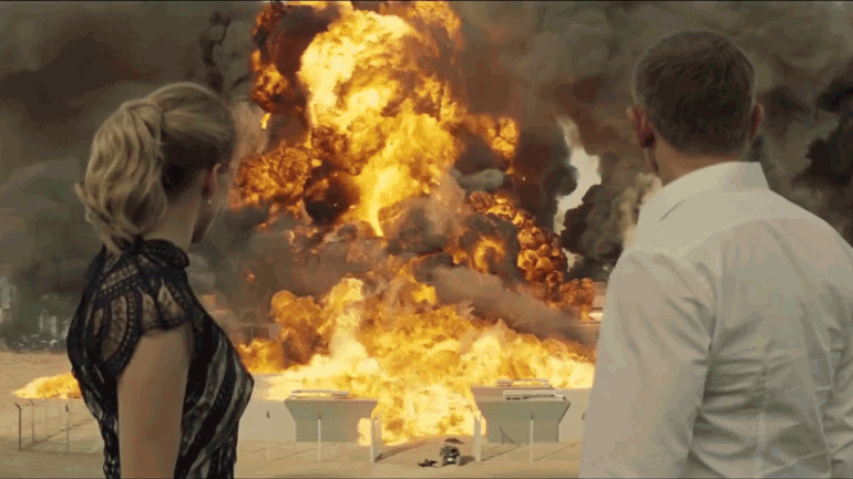 Έκρηξη στα γυρίσματα της ταινίας του Τζέιμς Μποντ