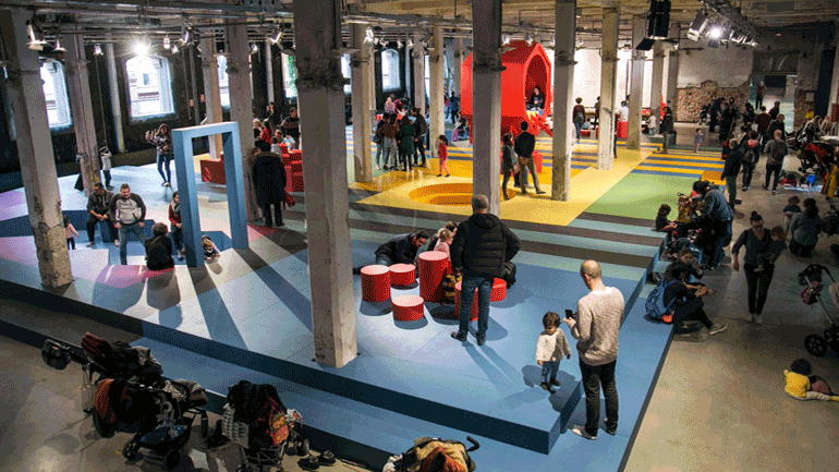 «Landscape for Play», παιδότοπος σε ένα παλιό σφαγείο της Μαδρίτης