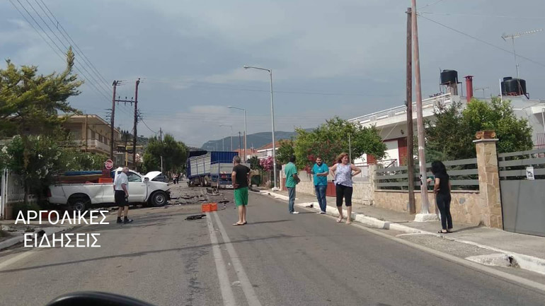 Τροχαίο δυστύχημα με έναν νεκρό στα Φίχτια Αργολίδας