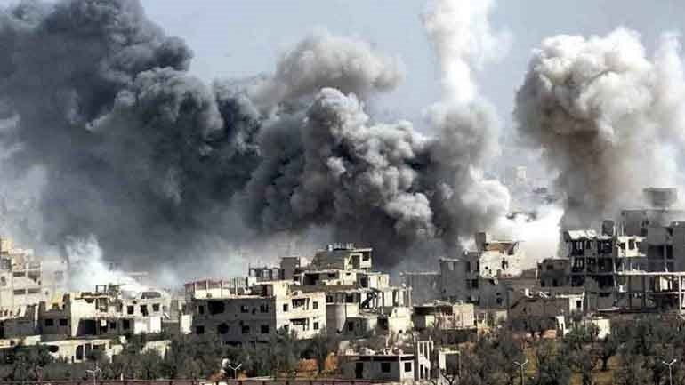 Νεκροί 10 άμαχοι από βομβαρδισμούς στη Συρία