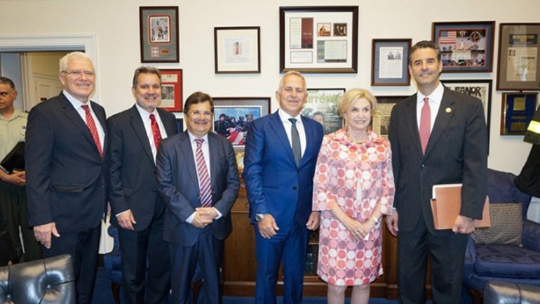 ΗΠΑ: Επαφές Αποστολάκη σε Κογκρέσο και Στέιτ Ντιπάρτμεντ