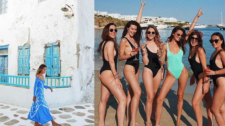 Στη Μύκονο δύο διάσημες fashion bloggers