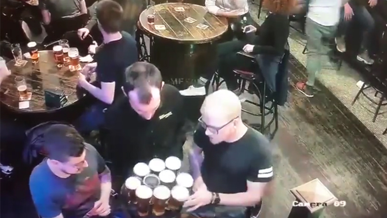 Η πρώτη και λογικά η τελευταία του μέρα στη δουλειά