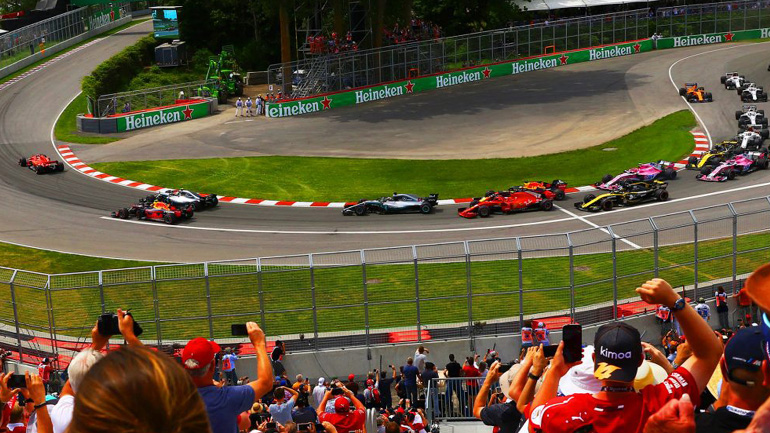 Το πρόγραμμα του Grand Prix  του Καναδά