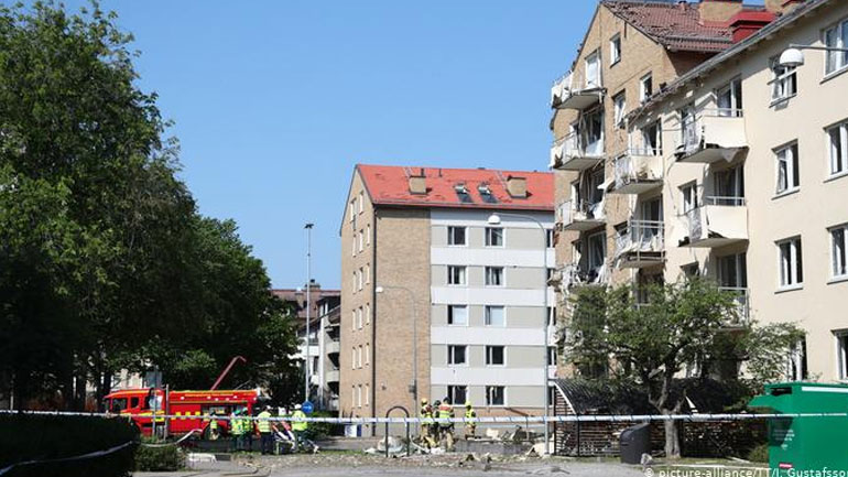 Ισχυρή έκρηξη με 19 τραυματίες στη νότια Σουηδία