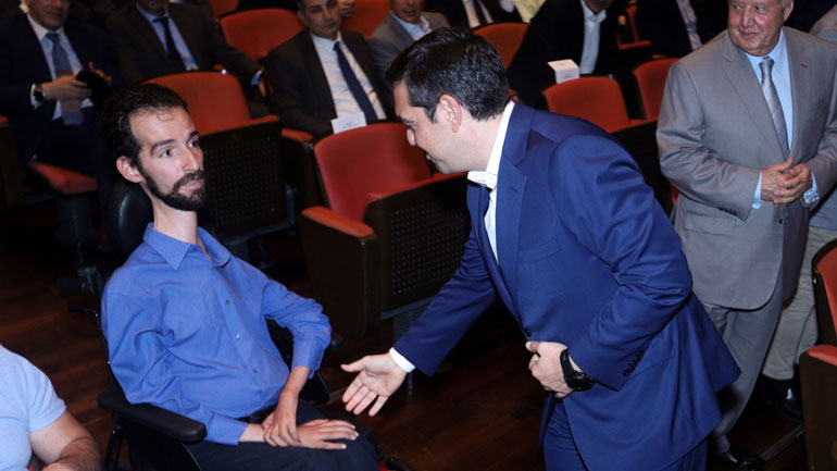 Τετ α τετ Αλέξη Τσίπρα με τον Στέλιο Κυμπουρόπουλο