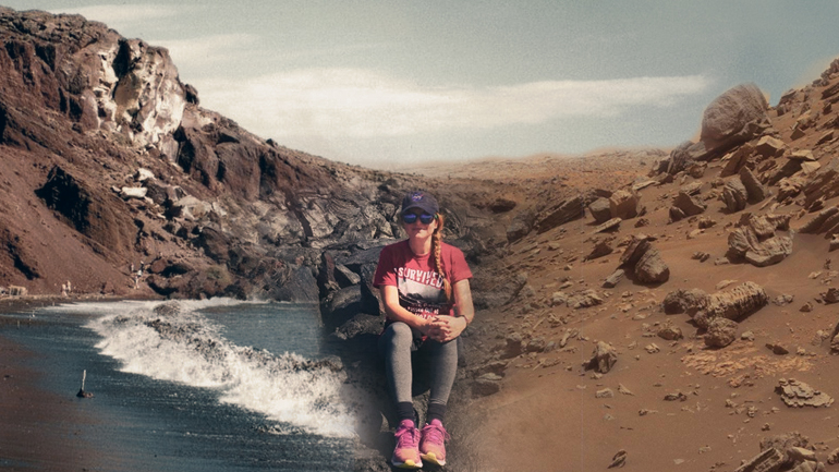 Σαντορίνη, όπως Κόκκινος Πλανήτης