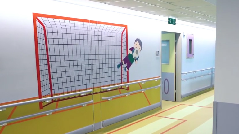 Δείτε πώς ο ΟΠΑΠ μεταμόρφωσε τον τέταρτο όροφο του παιδιατρικού νοσοκομείου «Η Αγία Σοφία»