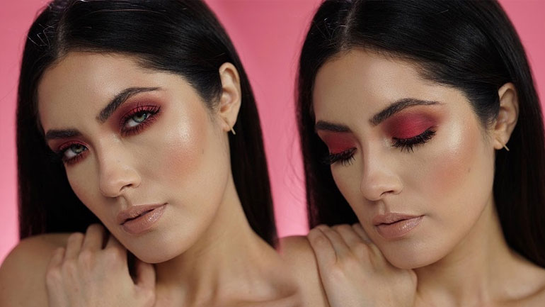 Βήμα-βήμα το αγαπημένο red eye make up!