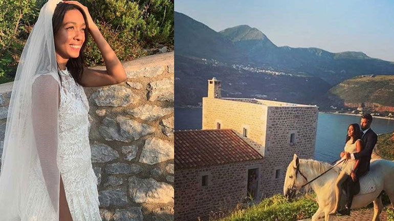 Θοδωρής Θεοδωρόπουλος: Παντρεύτηκε την Ινδή αγαπημένη στο Λιμένι της Μάνης! (βίντεο, φωτογραφίες)