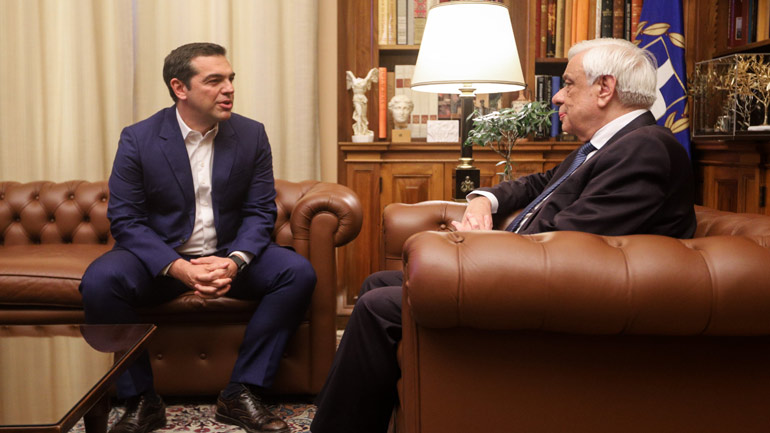 Ο Πρόεδρος της Δημοκρατίας έκανε δεκτό το αίτημα Τσίπρα για διάλυση της Βουλής και προκήρυξη εκλογών