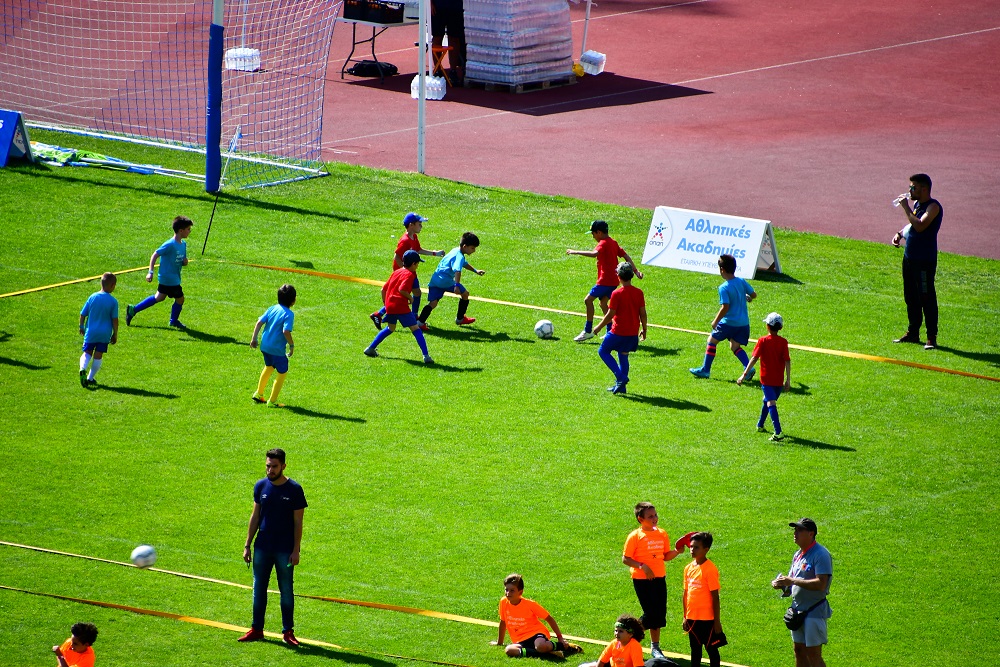 Στιγμιότυπα από το Φεστιβάλ Αθλητικών Ακαδημιών ΟΠΑΠ στο Βόλο