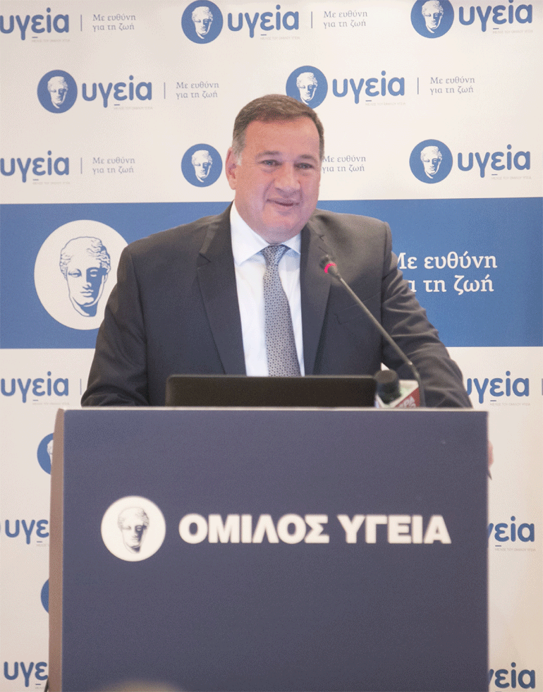 Πρόεδρος της Ελληνικής Ολυμπιακής Επιτροπής κ. Σπύρος Καπράλος