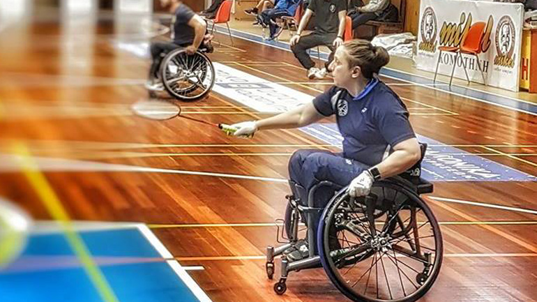 H Κοροκίδα στο Παγκόσμιο Πρωτάθλημα Para Badminton