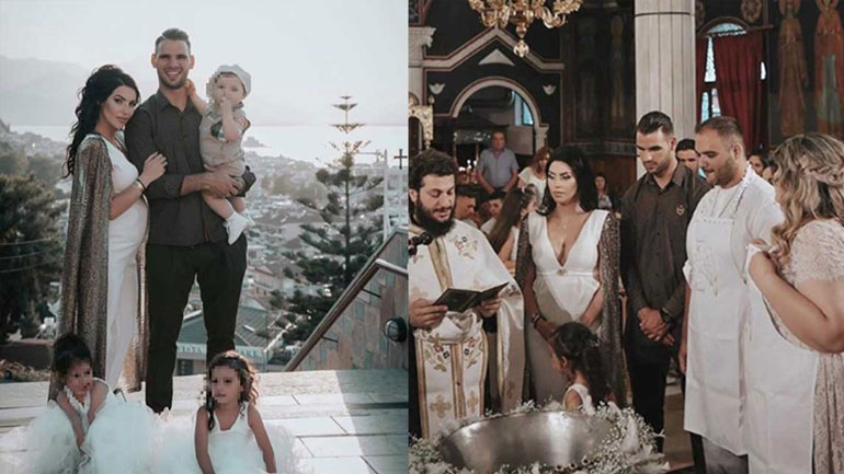 Ζέτα Θεοδωροπούλου-Παναγιώτης Ταχτσίδης: Βάφτισαν τον γιο τους στο Ναύπλιο!