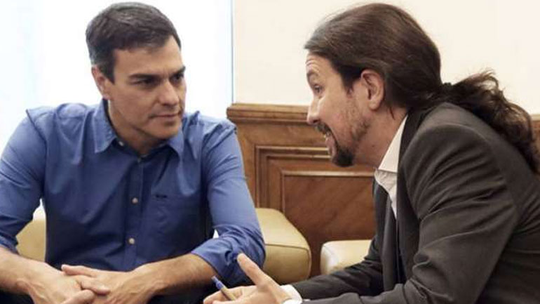 Συμφωνία Σοσιαλιστών – Podemos για τον σχηματισμός κυβέρνησης στην Ισπανία