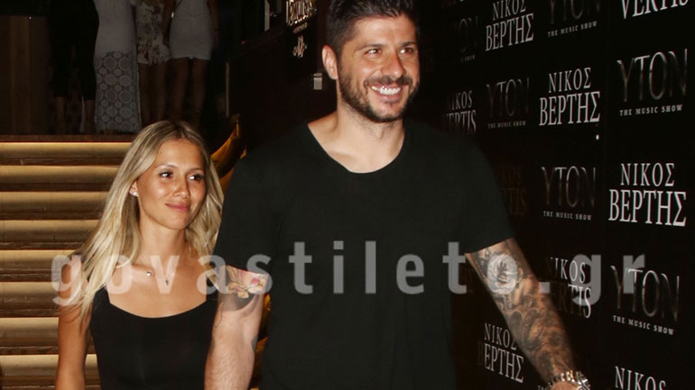 Μιχάλης Σηφάκης – Όλγα Στεφανίδη: Βραδινή εμφάνιση για το ερωτευμένο ζευγάρι